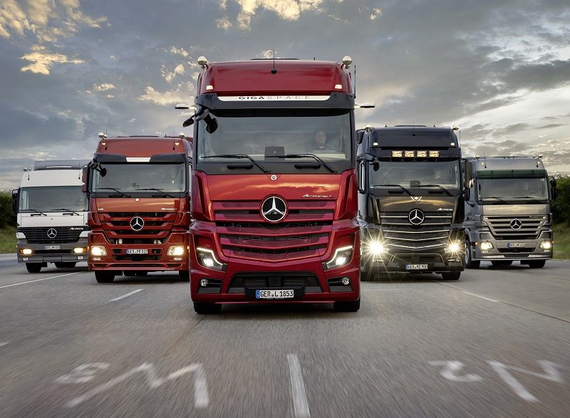Mercedes-Benz diesel trucks